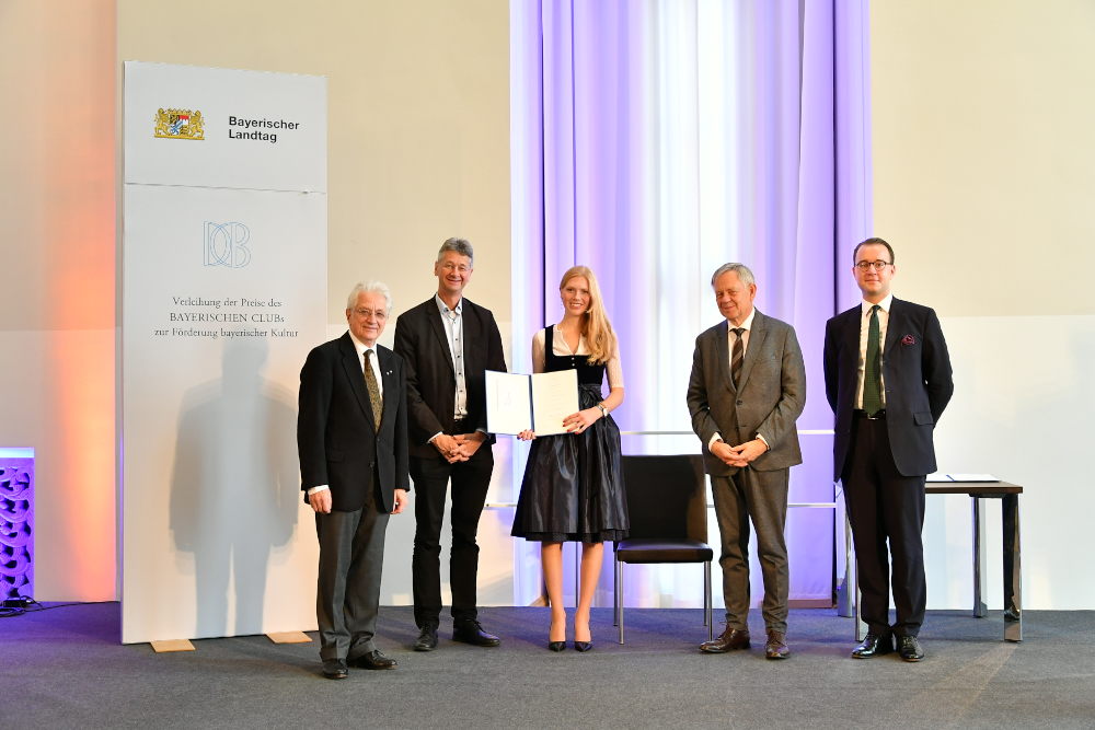 Preis des Bayerischen Clubs für Josephine Diepolder