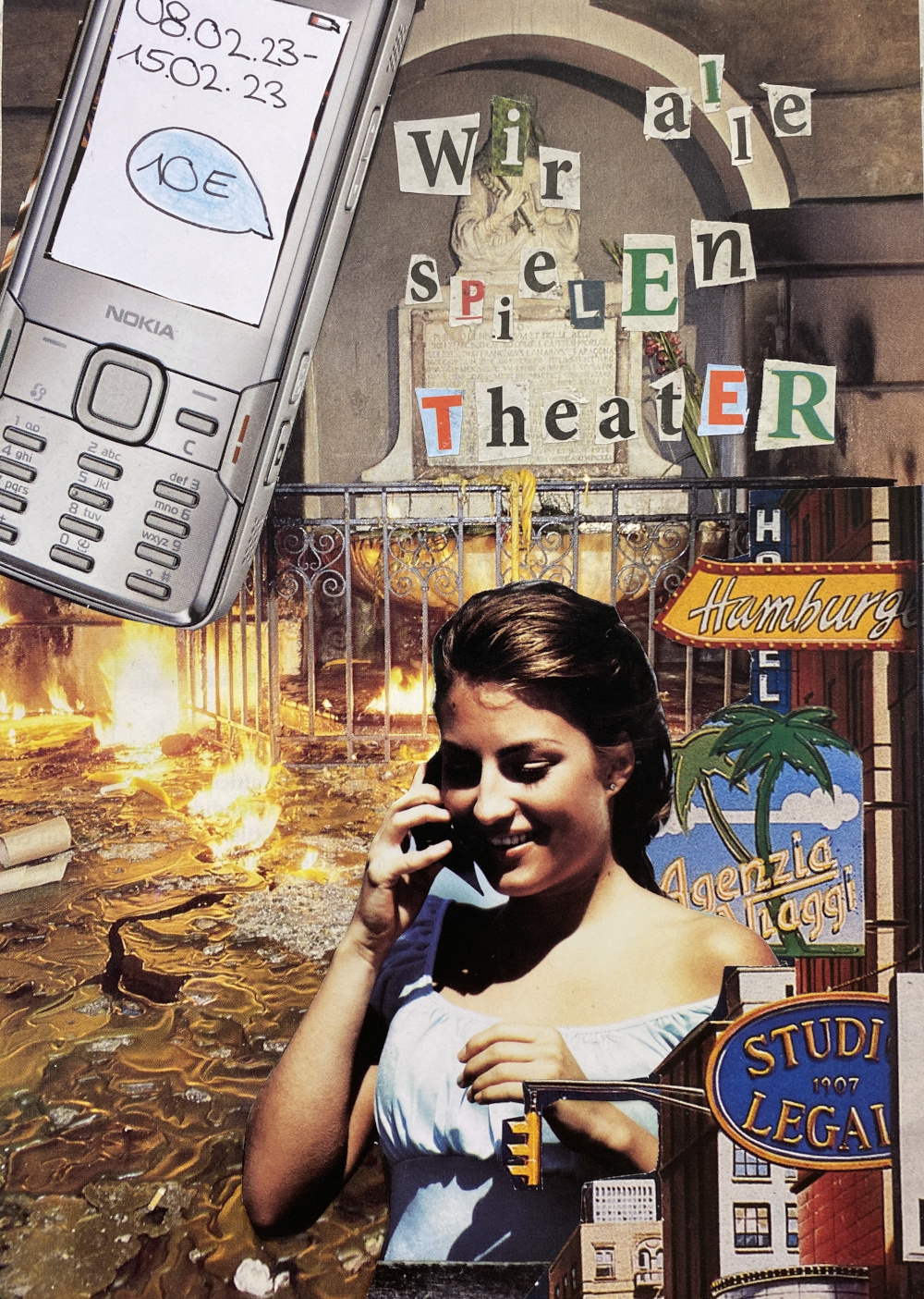 Projekt: „Wir alle spielen Theater“ Kunstunterricht – 10D