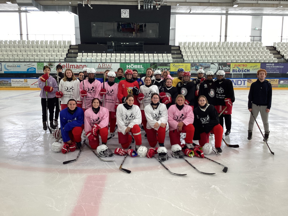 Ungebremster Eishockey-Boom am JBG
